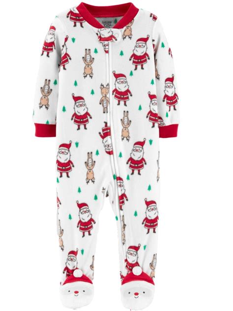 christmas sleepers for infants|christmas pajamas for 12 months.